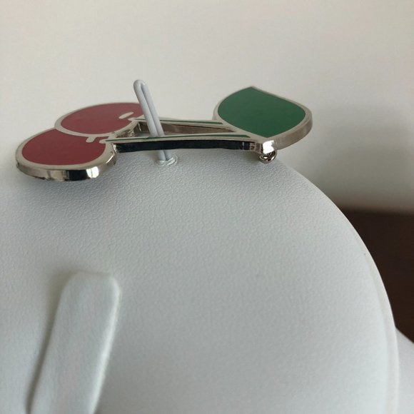Cute Cherry Pin Brooch Pre-Owned. - Picture 5 of 13